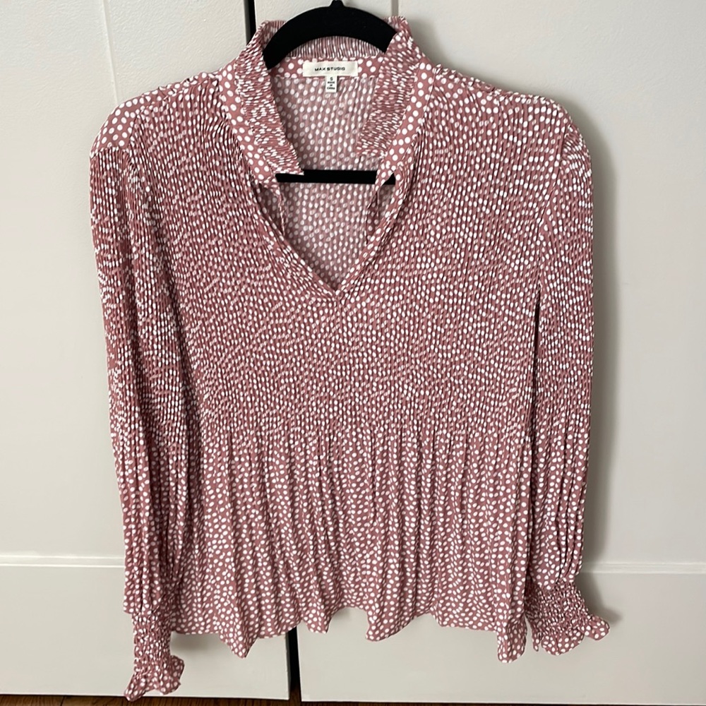 Max studio blouse